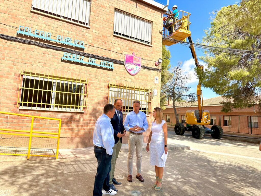 Los centros escolares de Lorca se ponen a punto para ‘la vuelta al cole’