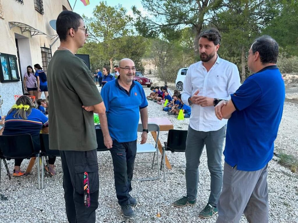 Fin de semana de actividades en el Hogar El Cejo con la participación de OJE Archena, OJE Lorca y la Junta Regional de OJE Región de Murcia