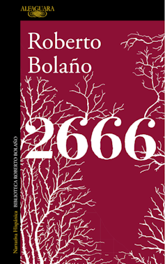 Portada de 2666 de Roberto Bolaño.